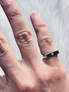 6 SIDED HAND CARVED RING