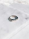 FLAT SIGNET + STONES