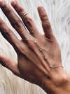 DIAMONDS HAND CHAIN